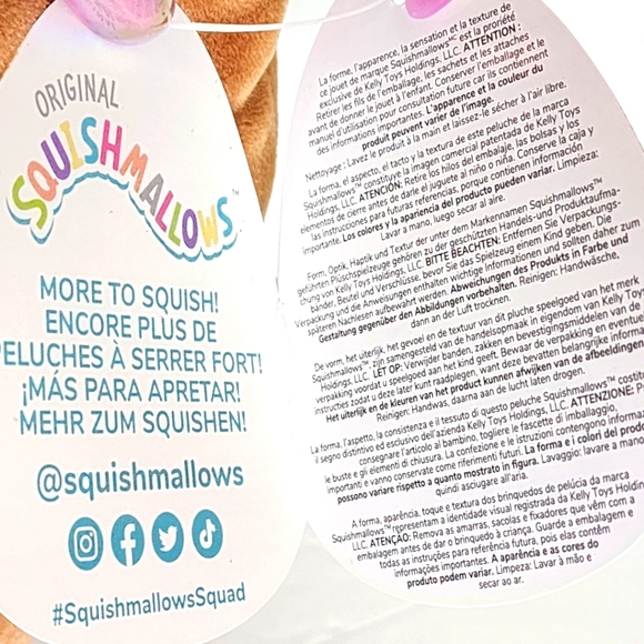 🇨🇦 WILFRED 🐮 Canada Excl. Highland Long Horn Cow Original Squishmallow NWT - Picture 6 of 8